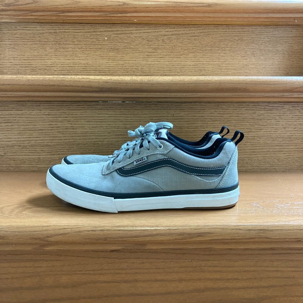 Vans Kyle Walker Gray and Black Low-Top Casual Pro Skateboard Sneakers
